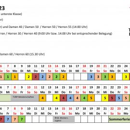 10/2022 | Spieltermine 2023